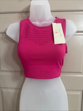 NWT Sweaty Betty 360 Workout Bra in Phlox Pink